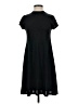 Lr Solid Black Casual Dress Size S - photo 1
