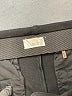 Ecru Solid Black Active Pants Size L (estimated) - photo 7