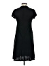 Lr Solid Black Casual Dress Size S - photo 2
