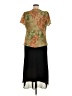 En Focus Studio 100% Polyester Paisley Brown Cocktail Dress Size 16 - photo 2