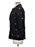 ROMY Black 3/4 Sleeve Button-Down Shirt Size M - photo 5