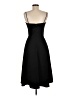 Cache 100% Polyester Solid Black Cocktail Dress Size 8 - photo 2