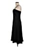 Cache 100% Polyester Solid Black Cocktail Dress Size 8 - photo 5