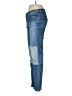 Pilcro and the Letterpress Color Block Blue Jeans Size 28 waist - photo 5