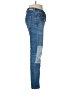 Pilcro and the Letterpress Color Block Blue Jeans Size 28 waist - photo 4