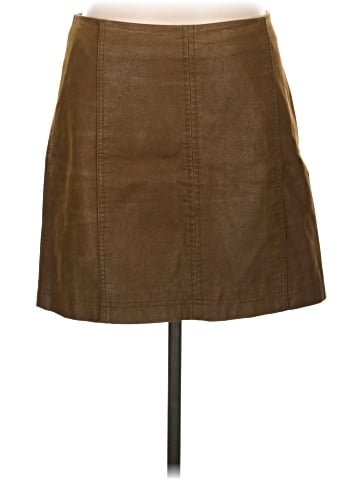 Free People Faux Leather Skirt (view 1)