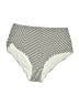 H&M Chevron-herringbone Ivory Swimsuit Bottoms Size 12 - photo 1