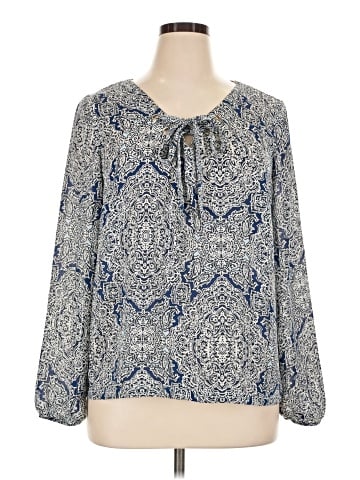 Laundry by Shelli Segal Long Sleeve Blouse (view 1)