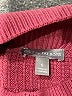 T by Talbots Color Block Burgundy Turtleneck Sweater Size S - photo 7