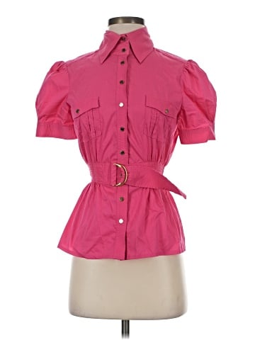 Bebe Short Sleeve Blouse (view 1)