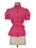Bebe Pink Short Sleeve Blouse Size S - photo 1