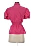 Bebe Pink Short Sleeve Blouse Size S - photo 2