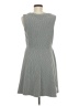 Merona Houndstooth Gray Casual Dress Size M - photo 2