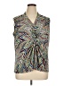 Jones Studio Blue Sleeveless Blouse Size 1X - photo 1