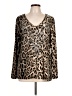 Glitterscape Gold Long Sleeve T-Shirt Size L - photo 1