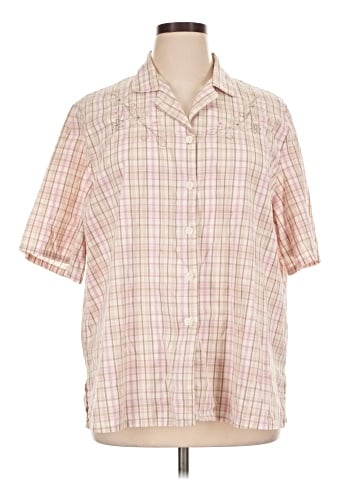 BonWorth Short Sleeve Button-Down Shirt (view 1)