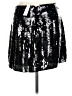 J.Crew Collection 100% Polyester Graphic Silver Casual Skirt Size 10 - photo 2