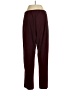 Carolyn Strauss 100% Polyester Burgundy Track Pants Size L - photo 2