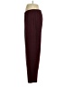 Carolyn Strauss 100% Polyester Burgundy Track Pants Size L - photo 5