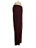 Carolyn Strauss 100% Polyester Burgundy Track Pants Size L - photo 4