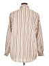 BonWorth Stripes Ivory Long Sleeve Button-Down Shirt Size XL - photo 2