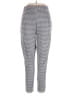 Serra Checkered-gingham White Casual Pants Size XL - photo 1