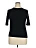 Splendid Black Short Sleeve Turtleneck Size XL - photo 1