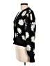 Monki Floral Black Cardigan Size M - photo 5