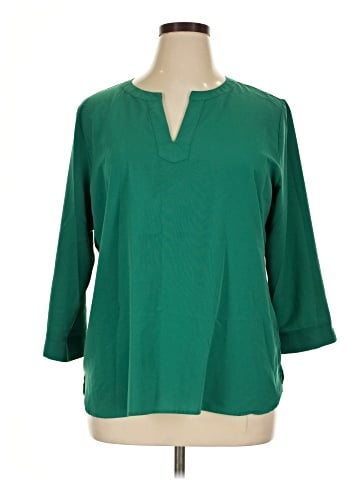 Van Heusen 3/4 Sleeve Blouse (view 1)
