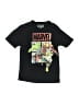 Marvel 100% Cotton Black Short Sleeve T-Shirt Size 8 - photo 1