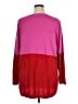 Apt. 9 Color Block Pink Pullover Sweater Size 1X - photo 2