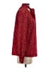 Draper James 100% Polyester Hearts Red Long Sleeve Blouse Size S - photo 4