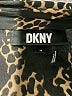 DKNY Animal Print Black Long Sleeve Blouse Size XS - photo 7