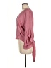Moa Moa Pink Long Sleeve Blouse Size M - photo 5