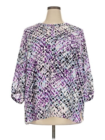 Not Your Daughter's Jeans 3/4 Sleeve Blouse (view 1)