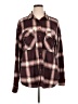 Passport Brown Long Sleeve Polo Size 1X - photo 1