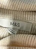 M&S Stripes Tan Turtleneck Sweater Size XS - photo 7