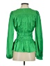Glam Green 3/4 Sleeve Blouse Size S - photo 2
