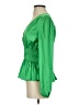 Glam Green 3/4 Sleeve Blouse Size S - photo 5