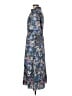 Julia Jordan 100% Polyester Paisley Blue Casual Dress Size 8 - photo 5