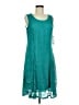 Notations 100% Polyester Teal Casual Dress Size M - photo 1