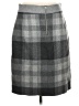 Escada Sport Plaid Gray Wool Skirt Size EU 40 / US 10 - photo 2
