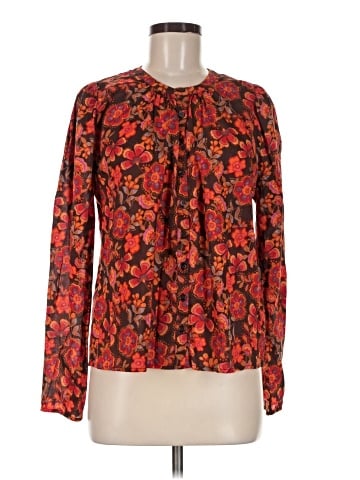 Sundry Long Sleeve Blouse (view 1)