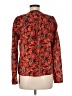 Sundry 100% Cotton Red Long Sleeve Blouse Size Med (2) - photo 2