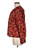 Sundry 100% Cotton Red Long Sleeve Blouse Size Med (2) - photo 5