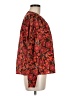 Sundry 100% Cotton Red Long Sleeve Blouse Size Med (2) - photo 4