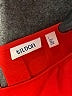 Tildon 100% Polyester Solid Red Casual Dress Size L - photo 7