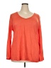 Elie Tahari Orange Long Sleeve Top Size XXL - photo 1