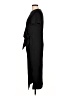 Renee C. Solid Black Casual Dress Size L - photo 5