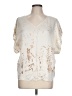 Burning Torch Ivory 3/4 Sleeve Blouse Size L - photo 1